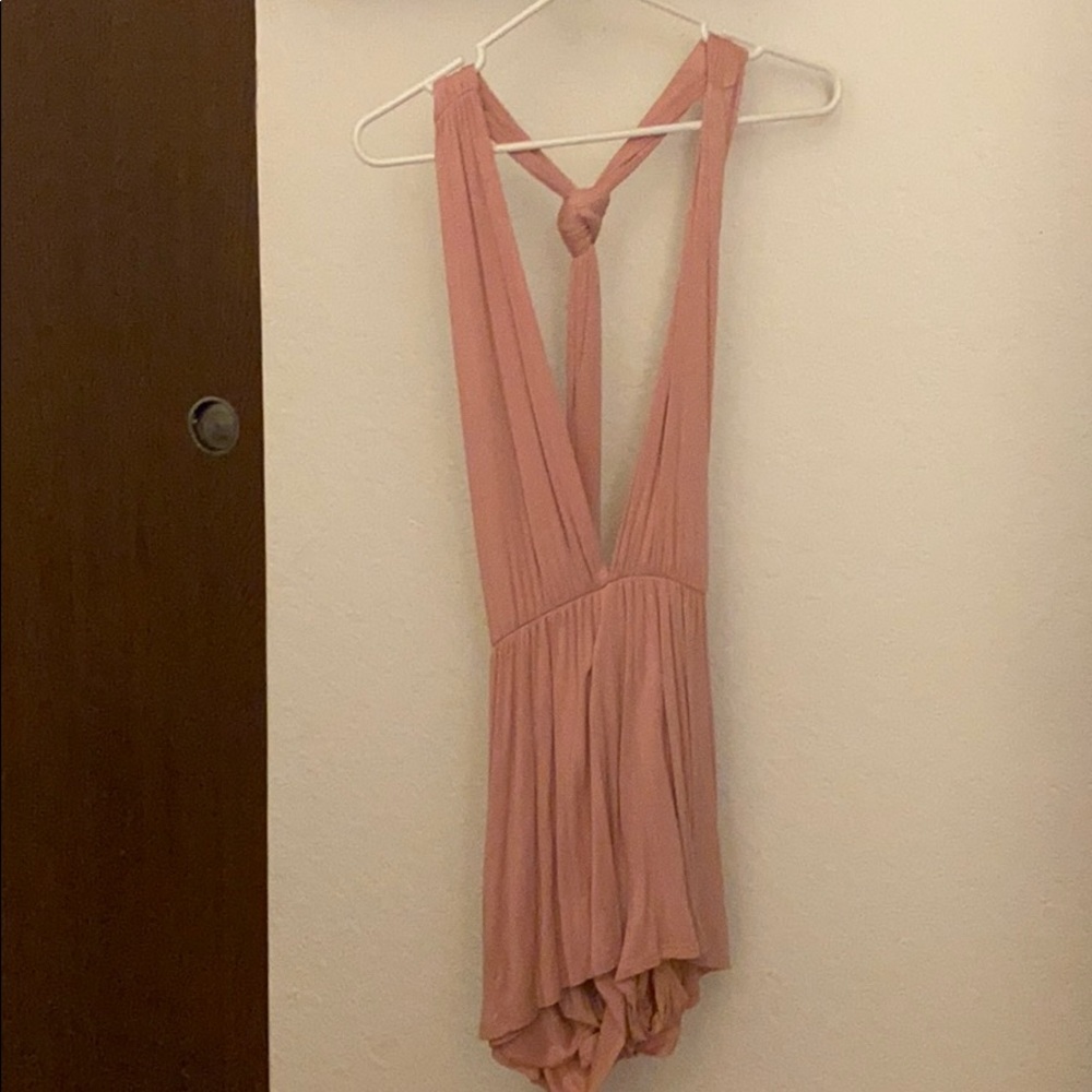 Pink romper